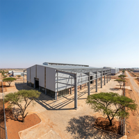 Conception de structures préfabriquées, bâtiments industriels en acier préfabriqués à deux étages