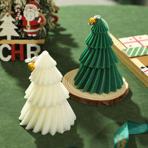 Vendita Diretta all'Ingrosso di Candele Profumate a Forma di Albero di Natale Colorato per Regali Natalizi - Product Image 4