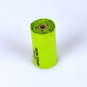 Benutzer definierte Großhandel <span class=keywords><strong>Pet</strong></span> Poop Bags Rolls Leicht zu öffnen biologisch abbaubare Poop Bags für Hunde - Product Image 3