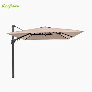 Thiết kế hiện đại lớn Sun Shade Patio ô khung nhôm với chất lượng cao vật liệu nhựa cho vườn bãi biển khách sạn dù che nắng