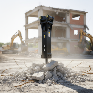 Martelo Hidráulico Original OEM Totalmente Hidráulico para Escavadora de 10-80 Toneladas com Componentes Duráveis - Product Image 1