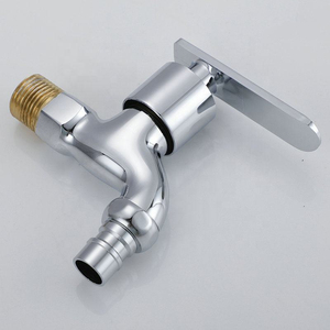 <span class=keywords><strong>Robinet</strong></span> mural en laiton massif chromé pour machine à laver avec raccord rapide pour <span class=keywords><strong>jardin</strong></span>, buanderie, salle <span class=keywords><strong>de</strong></span> bain - Product Image 5