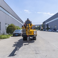 Mini-grue araignée haute performance de 8 tonnes avec flèche télescopique