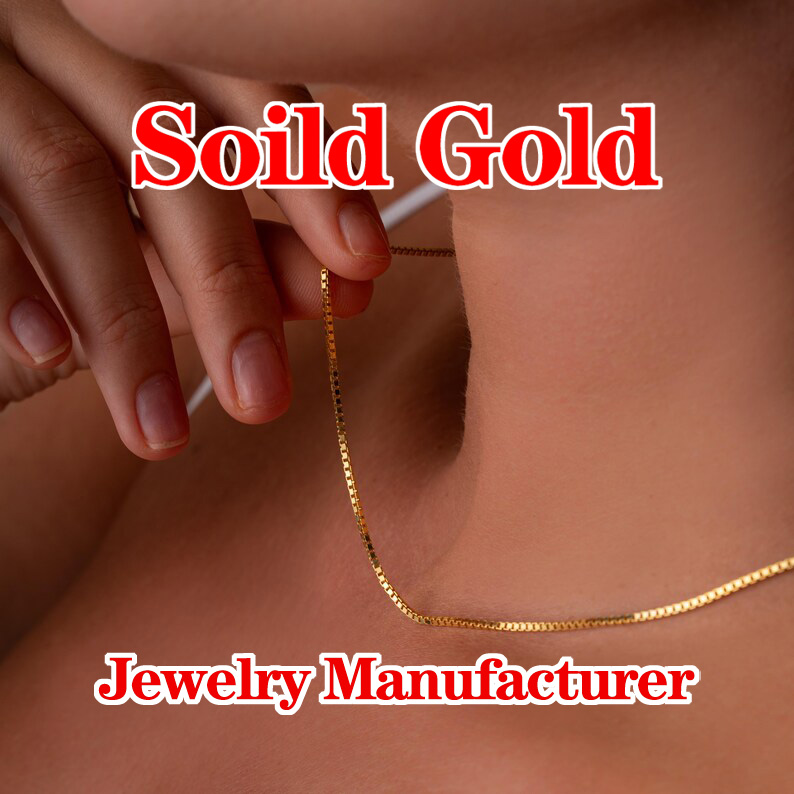 solid gold jewelry necklace