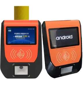 Validator plastik Verifone Terminal veri toplayıcı okuyucu otobüs bilet dağıtıcı için otobüs Rfid okuyucu