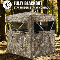 Carpa de Caza OEM, Toldo para Arquería, para 2-3 Personas, Profesional, Impermeable, con Bolsa de Almacenamiento Portátil, de Alta Calidad y Duradera para Exteriores