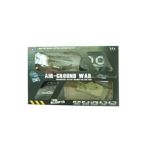 Infrarouge RC Combat Modèle 3 CH I/R Char De Combat Avec Hélicoptère Télécommande Sans Fil