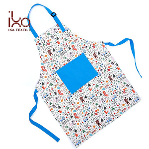 Stampato Per Bambini In Cotone Cappello da Cuoco Grembiule di Alta Qualità per I Bambini - Product Image 3