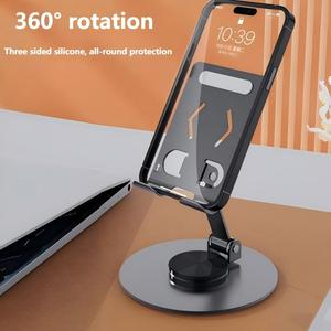 Supporto per Telefono e <span class=keywords><strong>Tablet</strong></span> in Lega di Alluminio Rotante a 360° Compatibile con iPad per Uso a <span class=keywords><strong>Letto</strong></span> e Scrivania con Tracciamento Intelligente - Product Image 6
