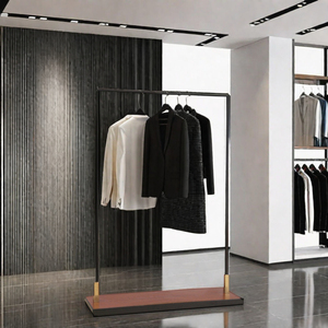 Chất lượng cao bán lẻ <span class=keywords><strong>Boutique</strong></span> quần áo treo kệ cửa hàng quần áo hàng may mặc showroom quần áo cửa hàng hiển thị giá - Product Image 6