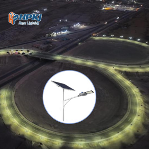 ไฟถนนโซลาร์เซลล์แบบแยกส่วน Hepu IP65 สำหรับโครงการถนน - Product Image 4