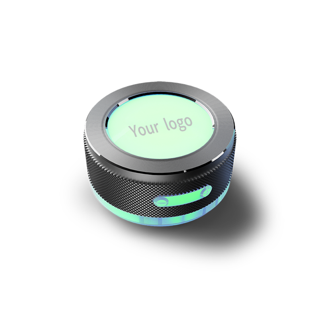 Metal Case Bone Conduction Sticky Speaker High Fidelity Tiny Portable Bluetooth Speaker Trending Audio Gadget