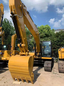 สินค้าขายดี รถขุดขนาดเล็กแบบตีนตะขาบ รุ่น Cat320 ดีไซน์ใหม่ พร้อมบุ้งกี๋ขุดและหัวเจาะไฮดรอลิก - Product Image 6