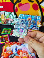 Magnet Kulkas Pokemoned Fantasy Berkualitas Tinggi YQ Ukuran Mini Koleksi Fan Art Kawaii Segel Blind Box Harga Grosir Murah