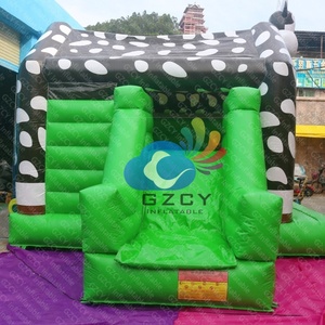 Château <span class=keywords><strong>gonflable</strong></span> ferme animale avec toit, aire de jeux pour enfants et tout-petits, usage commercial - Product Image 4