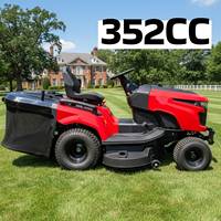Tondeuse autoportée à essence Vertak 34 pouces, 352 cm³, autopropulsée, sans fil, avec LED