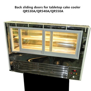 Petite vitrine réfrigérée rotative pour gâteaux, personnalisable, en verre, directement du fabricant - Product Image 2