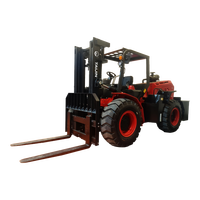 TAIJIN Y50Q 5 Ton Off-Road Forklift 4WD | All Terrain Log Loader for Forestry Heavy Timber & Log Handling CE Certified