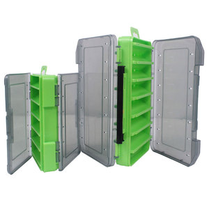 Boîte à leurres de pêche double face étanche en plastique pour le rangement des leurres durs – Organisateur professionnel pour matériel de pêche - Product Image 5