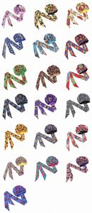 Foulard double couche Ankara unisexe avec bande à nouer, ajustable pour usage quotidien - Product Image 6