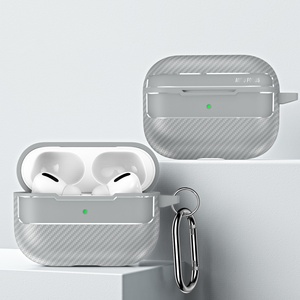 Funda protectora de fibra de carbono de alta calidad para <span class=keywords><strong>Airpods</strong></span> Pro <span class=keywords><strong>3</strong></span>, funda protectora de fibra de carbono TPU a prueba de golpes para Airpods4 - Product Image 5