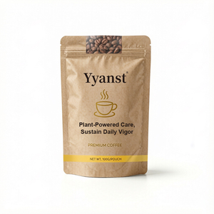 กาแฟสกัดมาคาและโสมออร์แกนิก 18 กรัม 18 ซอง บรรจุในซองซิปล็อคเพื่อการเก็บรักษา สำหรับสุขภาพผู้ชาย - Product Image 1