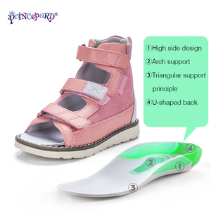 Princepard Zomer Sandalen Voor Meisjes Kinderen Peuter Kinderen Orthopedische Schoenen Boog Ondersteuning Waterdichte Anti-Gladde Eigenschappen Mesh - Product Image 2