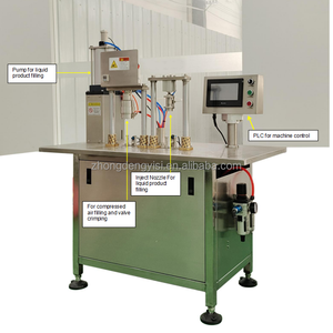 Máquinas de Llenado de Aerosoles Semiautomáticas 3 en 1 con Sistema Bag-on-Valve para Llenado de Perfumes a Base de Agua e Inhaladores Nasales - Product Image 2