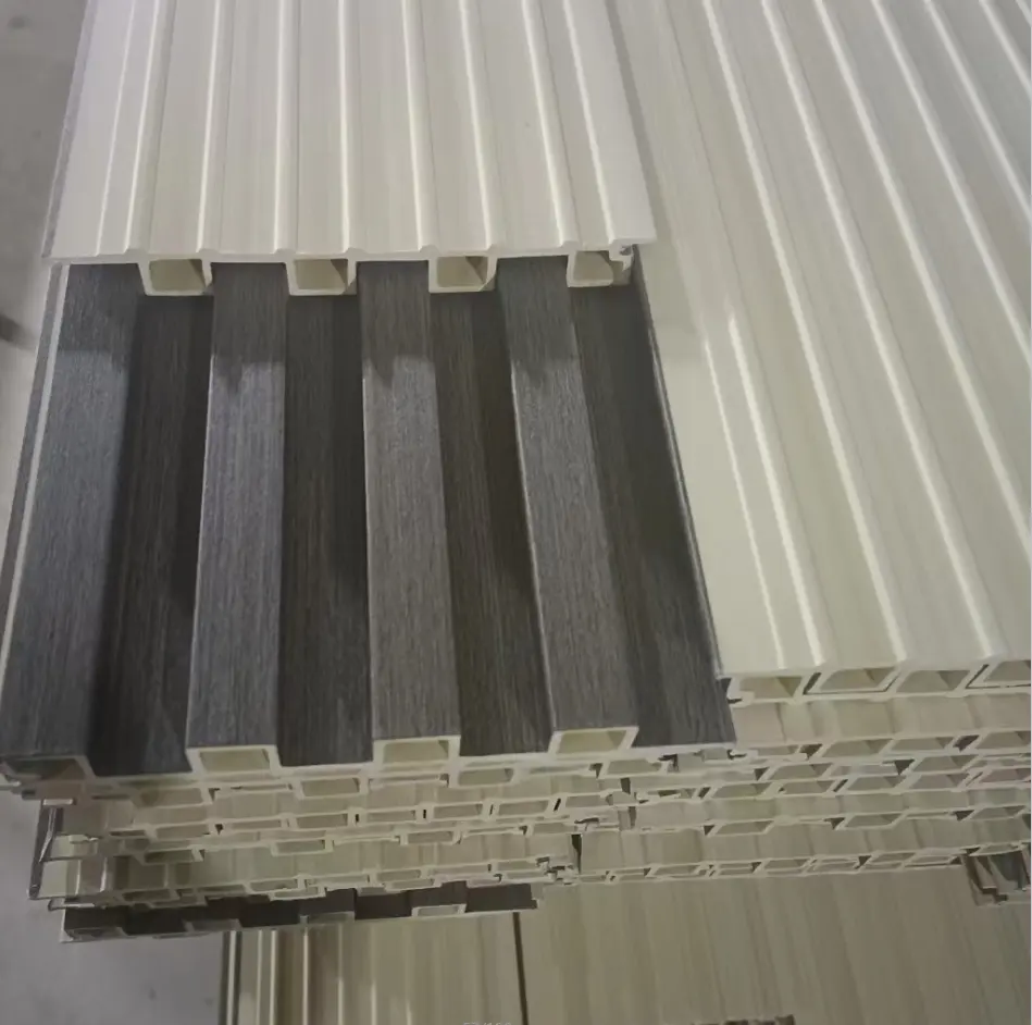 Приятный дизайн водонепроницаемая деревянная пластиковая композитная стеновая панель wpc сайдинг доска потолочная панель строительный декоративный материал