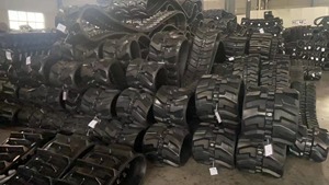 Rantai Karet untuk Miniexcavator Kubota KH26SR/KH30SR/KH30SRG, Rantai Karet 320X100X43, Pad Excavator, Grup Undercarriage Parts - Product Image 3