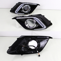 DRL Lampu Kabut LED Mazda 3 Mazda3 Axela 2014 2015 2016 LED DRL Siang Hari