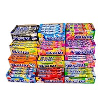 Gomitas de Frutas Redondas y Masticables, Sabor Afrutado Surtido, Snack para Tiendas de Conveniencia