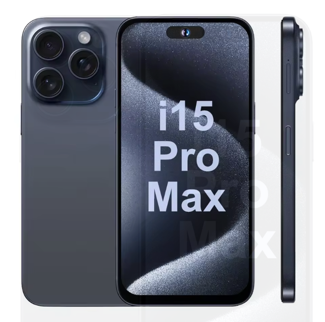 Feature Phone Original I for Phone 15 Pro Max Telefone Cell Cheap Mobile Phone 5G Smartphone Smartphone Gaming 15 16 I14 Android