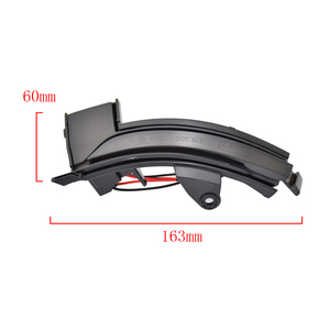 Per Skoda <span class=keywords><strong>KODIAQ</strong></span> 2016 2017 2018 2019 2020 ambra dinamica LED indicatore di direzione specchio laterale lampada lampeggiante - Product Image 4