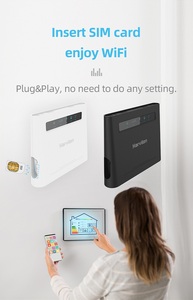Routeur 4G CAT12 CPE WiFi double bande <span class=keywords><strong>5</strong></span> 2,4 GHz/<span class=keywords><strong>5</strong></span> GHz Couverture étendue SOHO Pare-feu VPN avec emplacement pour carte SIM - Product Image 6