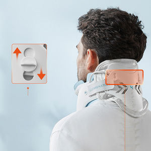 Perawatan Rehabilitasi atau Perangkat Kerah Nyaman, Perangkat Traksi Tengkuk Vertebra Penyangga Leher Lembut Dapat Disesuaikan - Product Image 4