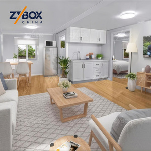 Villa modulaire préfabriquée de luxe isolée de 40 pieds, 75 m², extensible, en conteneur, pour les États-Unis, l'Australie, le Canada, résistante à l'hiver - Product Image 5