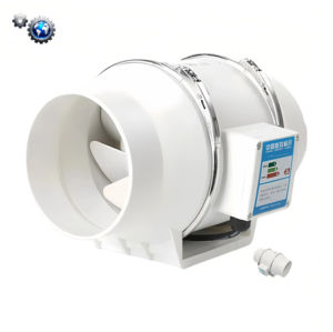 3 "/4"/5 "/6"/8 "/10"/12 "ABS banyo havalandırma kanalı güçlendirici boru ticari mutfak çıkarıcı egzoz fanı 10 inç - Product Image 1