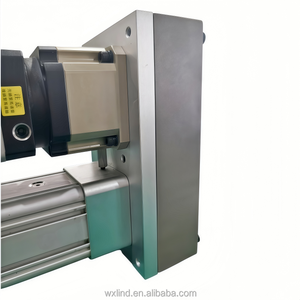 Cylindre électrique en aluminium Bibo LIND LDE63, course de 400 mm, roulement à moyenne capacité de charge, construction à filetage laminé, garantie 1 an - Product Image 4