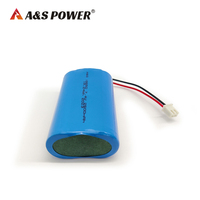 Paket Baterai Lithium Ion 18650 7.4V 2600mAh Baterai Isi Ulang untuk Keyboard dan Mouse Nirkabel Elektronik Konsumen
