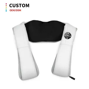 2024 NEW Wireless Massage Belt With Heating Relieve Pain Multi-Mode Timing Shiatsu Shawl Back Neck Shoulder Massager