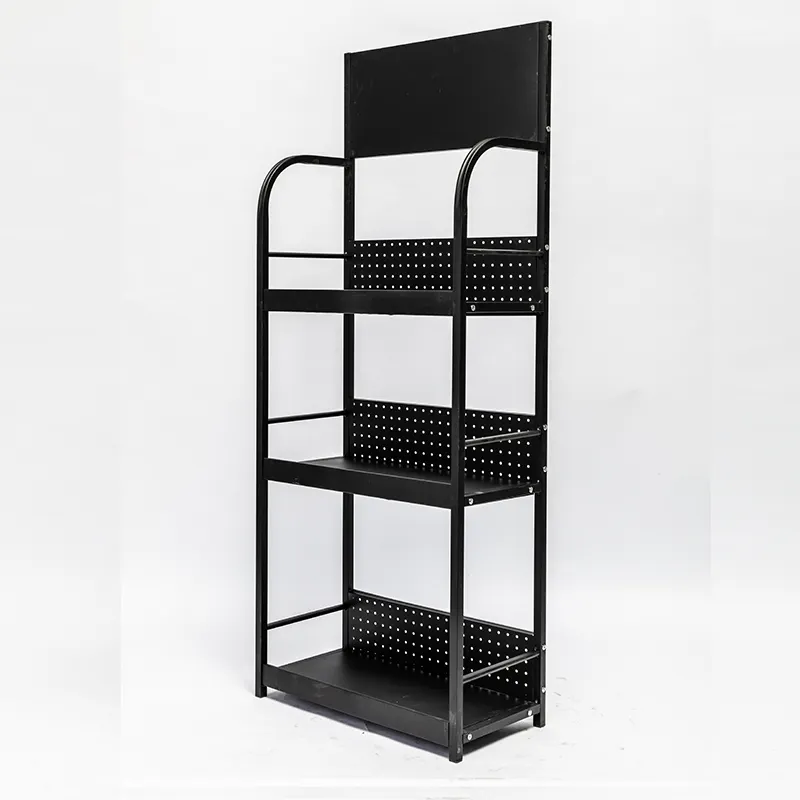 Kim loại máy dầu Rack hiển thị, hiển thị đứng cho cửa hàng sửa chữa động cơ