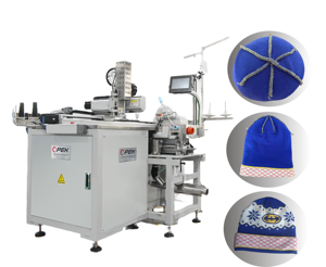 Kinh tế dệt kim Beanie cap hội thảo hoàn toàn tự động dệt kim Beanie Hat đầu overlock máy may - Product Image 2