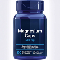 Complément de magnésium en capsules L-thréonate de magnésium à marque privée OEM/ODM – Soutient la mémoire et l'attention – Capsules de magnésium végétaliennes