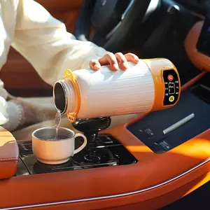 Reishetwaterkoker voor thee Universele auto Thuis Elektrische waterkoker Verwarming Isolatie Stoofpot Kookbeker met temperatuurregeling - Product Image 3