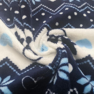 Noël imprimé couverture d'ouatine de corail de flanelle <span class=keywords><strong>tissu</strong></span> extensible occidentale flanelle <span class=keywords><strong>tissu</strong></span> imprimé 100% <span class=keywords><strong>tissu</strong></span> d'ouatine de flanelle de polyester - Product Image 6