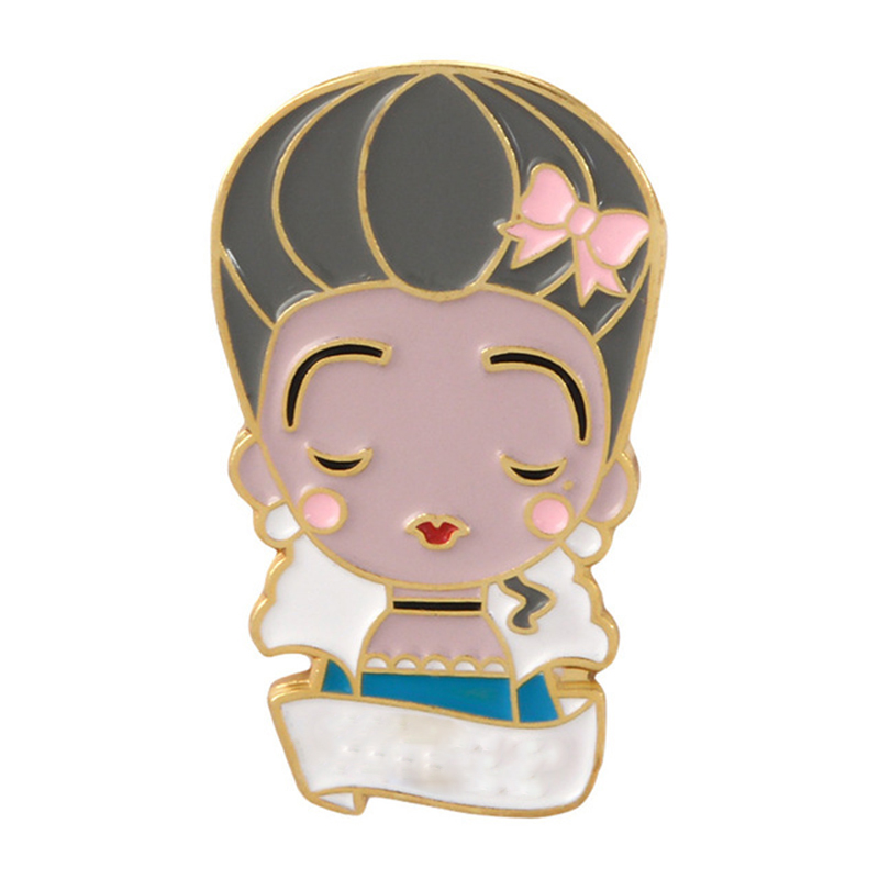Mujer solapa pins