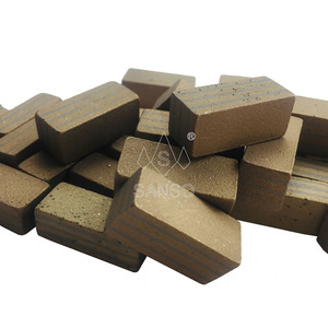 Sharp Cutting Stone Tools Diamond <strong>Segments</strong> 40x3x10mm 8/10/12mm Hard Bond OEM - Product Image 5