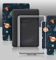 Housse de protection personnalisée pour Kindle Paperwhite 12/11/10th Hard Back Case Flip PU Leather Protective Cover for KPW6543