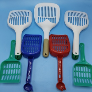 Cuchara universal grande para arena para gatos, cuchara para caca de perro, hecha de material PP, malla para ARENA, cuchara para mascotas hecha a mano - Product Image 5